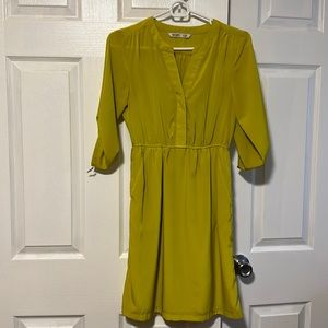 Old Navy yellow dress XSP